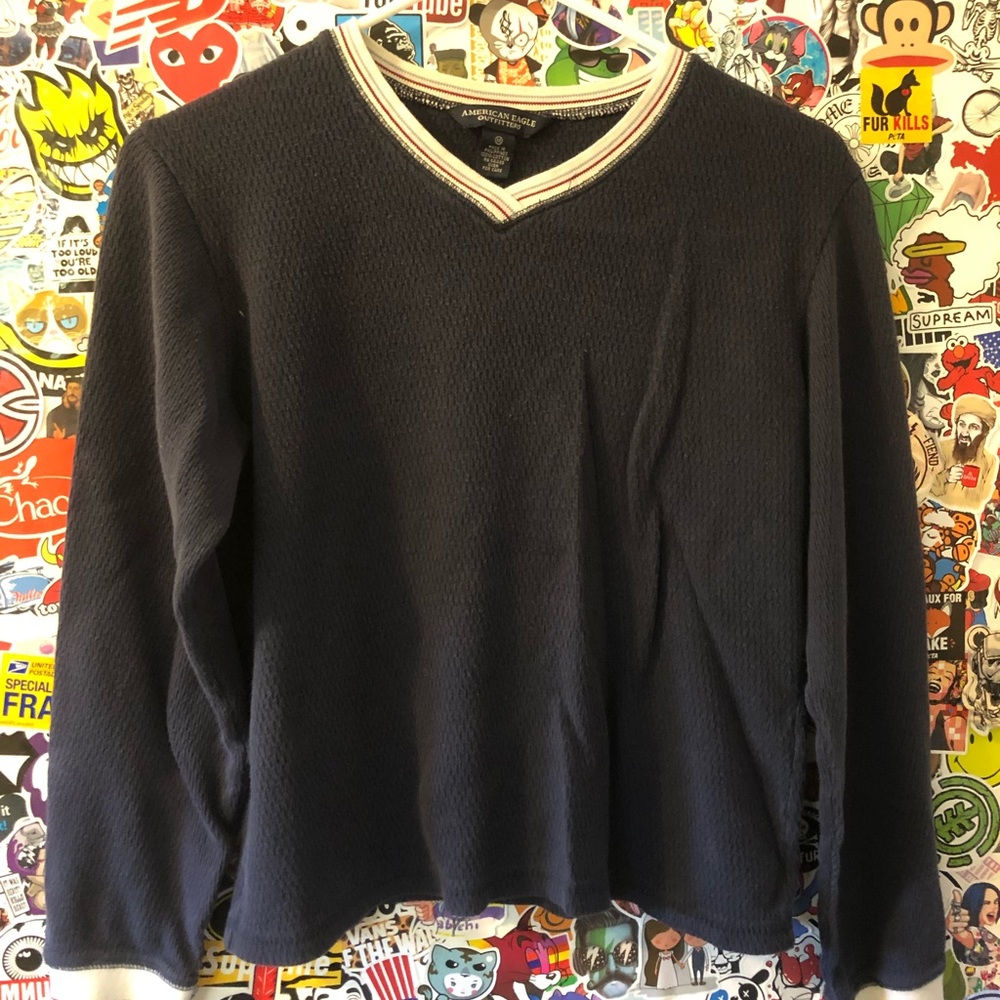 American Eagle Cable Knit Sweater